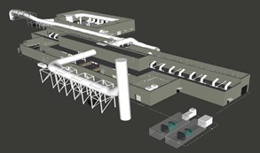 diagram of new Safety Significant Confinement Ventilation System SSCVS